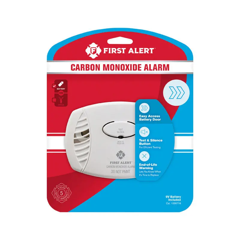 Electrochemical Carbon Monoxide Detector – Digital Alarm With Battery Backup (Model 1039718) 1