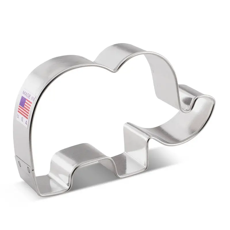 Elephant Cookie Cutter – Playful Animal-Shaped Baking Tool (8169A) 1