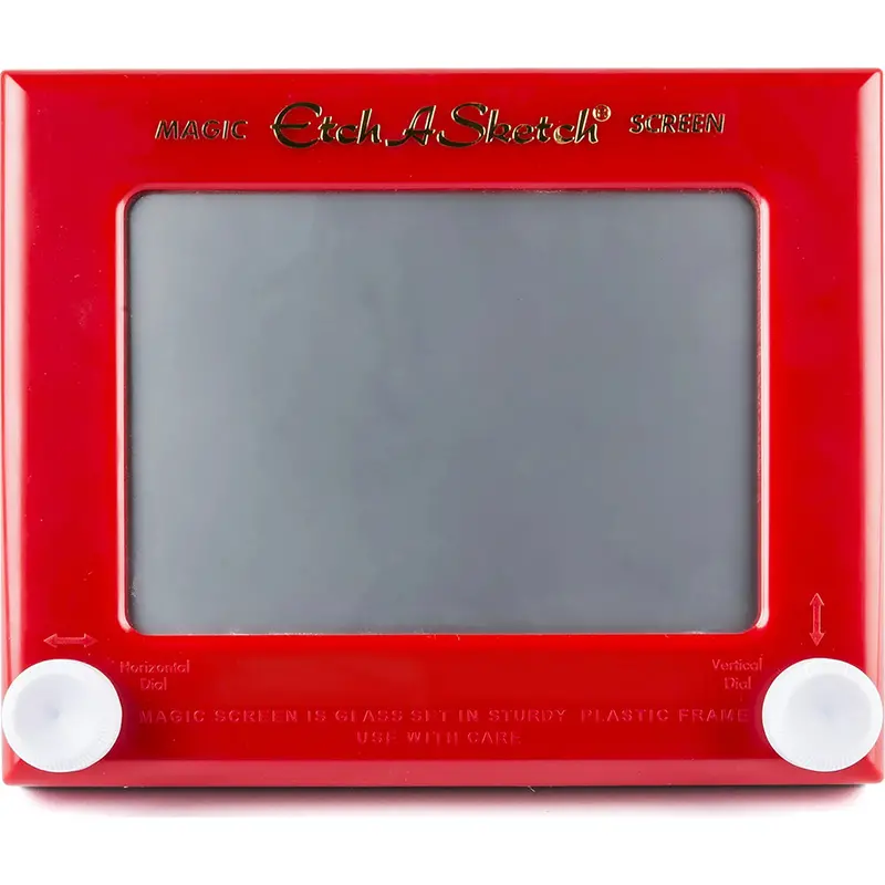 Etch A Sketch Classic Drawing Toy – Mechanical Doodle Pad With Knob Controls (6033755) 1
