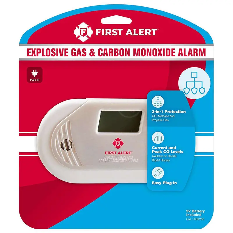 Explosive Gas And Carbon Monoxide Detector – Safety Alarm Model 1039760 1