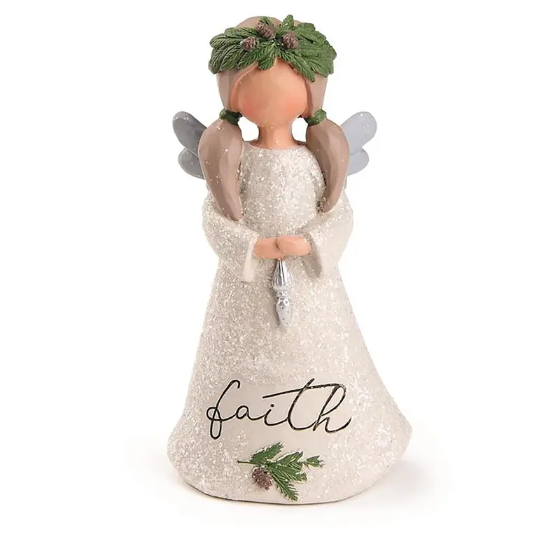 Faith-Inspired Christmas Angel Ceramic Figurine 1