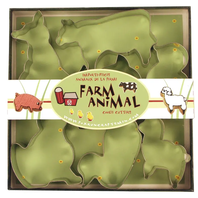 Farm Animal-Themed Cookie Cutter Set - 3651 1