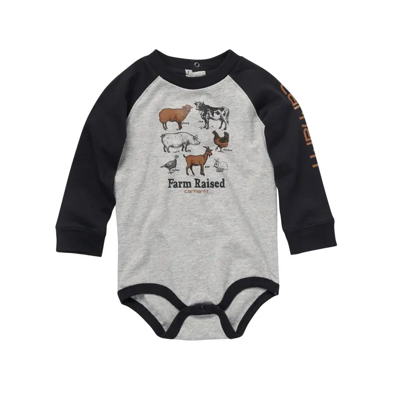 Farm-Inspired Baby Boy Bodysuit – Gentle Cotton Onesie Ca6212 1