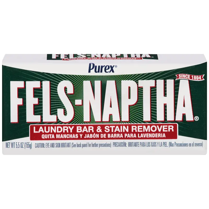 Fels Naptha Original Bar Soap – Heavy-Duty Laundry & Stain Remover D4303 1