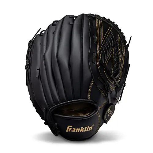 Field Master Gold Series Baseball Glove – Premium Leather Fielding Glove (Adult & Youth Sizes) 1