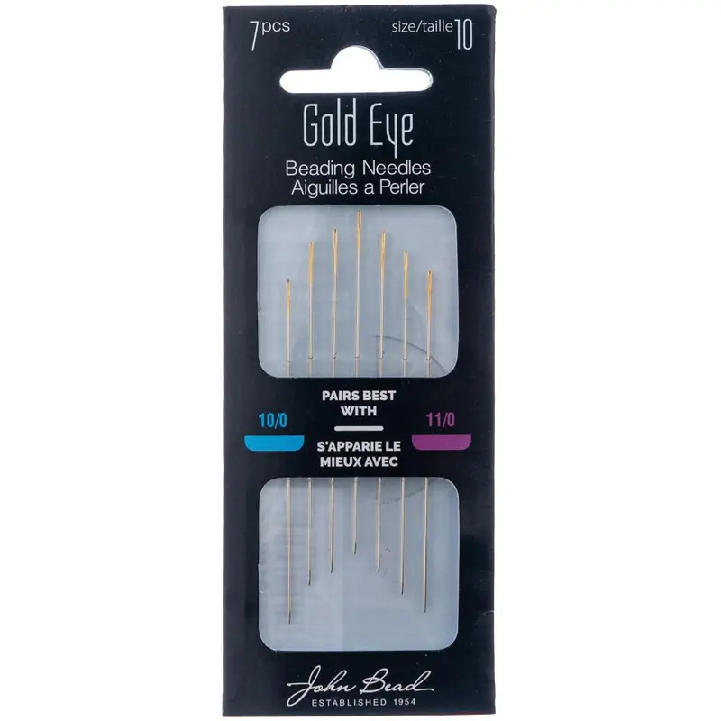 Fine Gold-Eye Beading Needles – Pack Of Premium Quality (74301015) 1