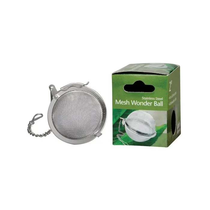 Fine-Mesh Stainless Steel Tea Ball Infuser – Compact Design (Yi-2360) 1