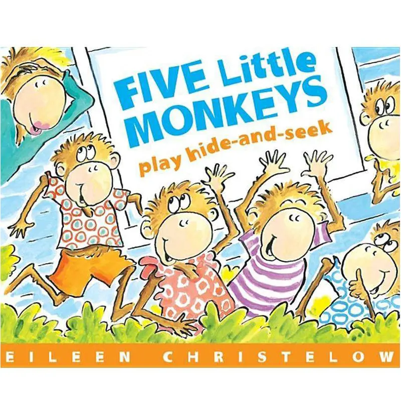 Five Little Monkeys Play Hide And Seek – Children’S Picture Book (Isbn 9780547337876) 1