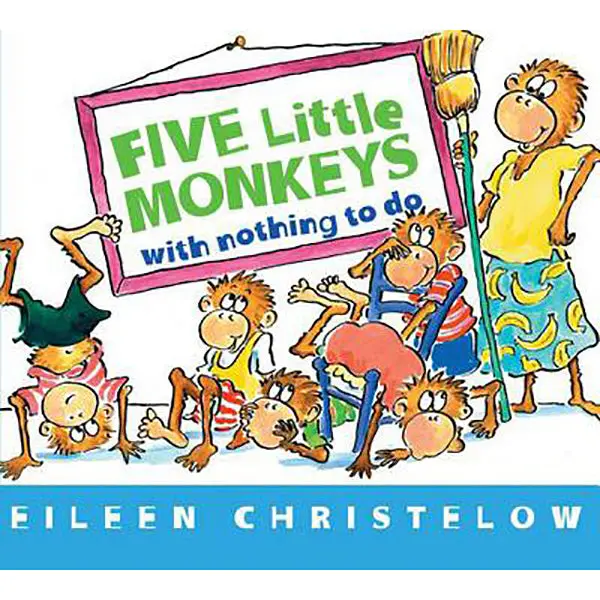 Five Little Monkeys With Nothing To Do – Playful Counting Rhyme Adaptation (Isbn 9780544088900) 1