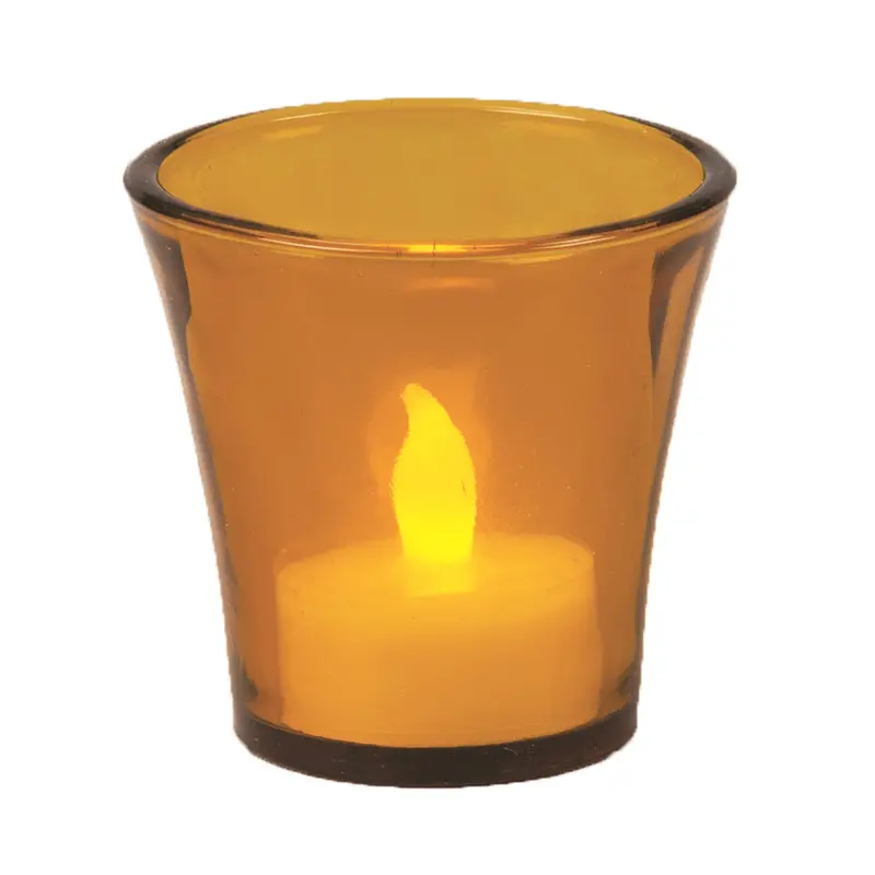 Flared Glass Votive And Tealight Candle Holder – Hp8 1