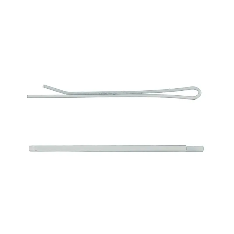 Flat 1-Inch White Bobby Pins – Smooth-Finish Hair Accessories (Bp10000Fwh) 1