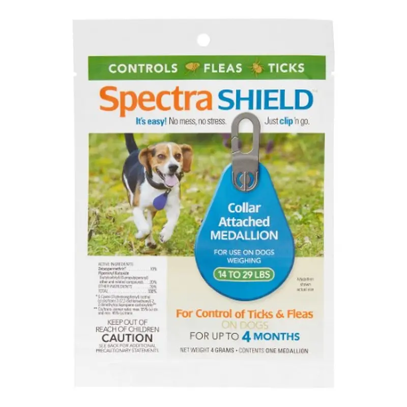 Flea Prevention Medallion For Small Dogs – Natural Protection Aid 1