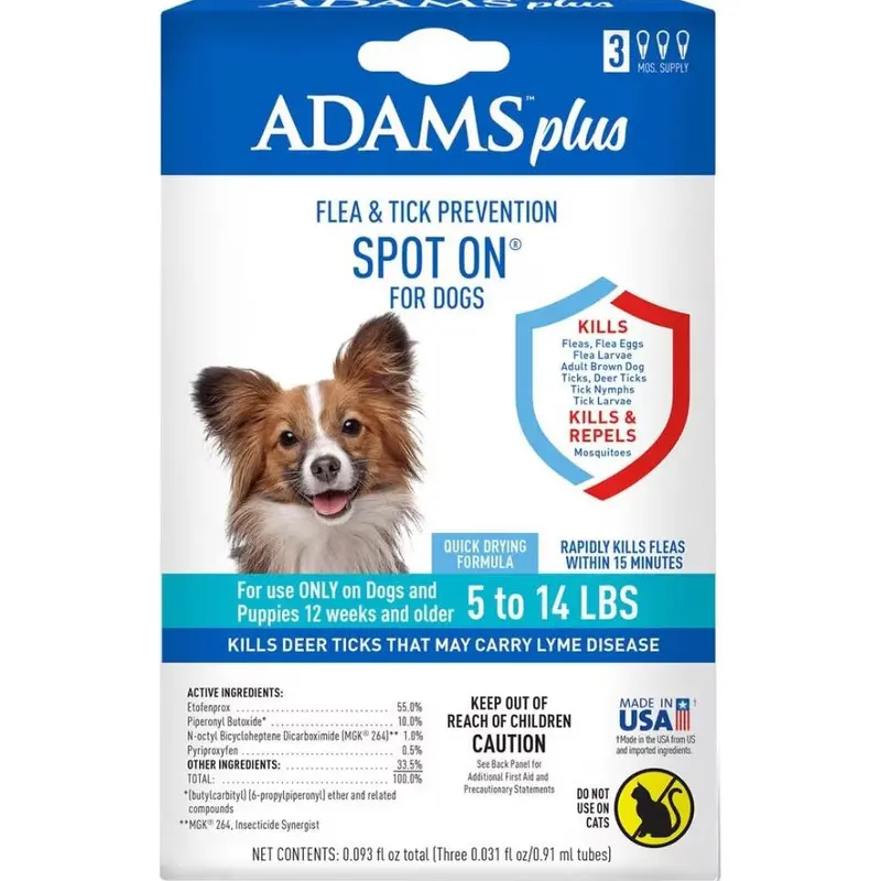 Flea & Tick Spot-On Treatment For Dogs – Veterinary-Grade Topical (10053768) 1