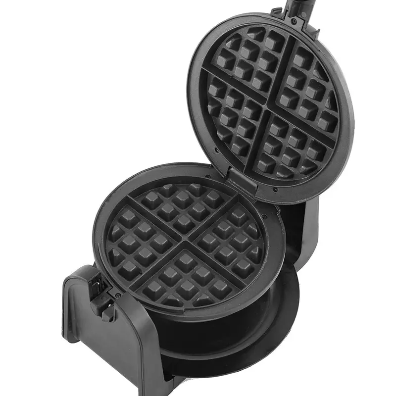 Flip-Action Waffle Maker For Even Cooking And Crisp Results 1
