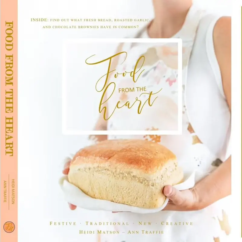 Food From The Heart: Comfort Recipes & Stories – Hardcover Cookbook 1