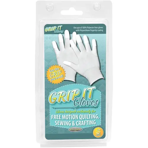 Free-Motion Quilting Gloves – Grip-Enhanced Slv-4866 Quilter’S Aid 1