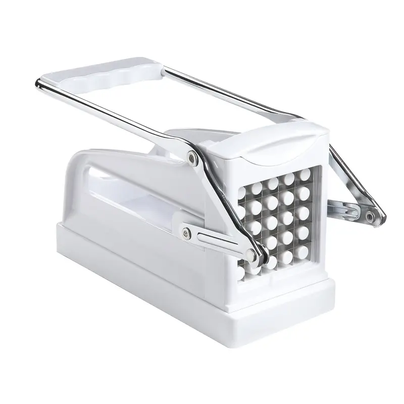 French Fry Express Cutter – Efficient Stainless Steel Kitchen Tool For Uniform Potato Slices 1