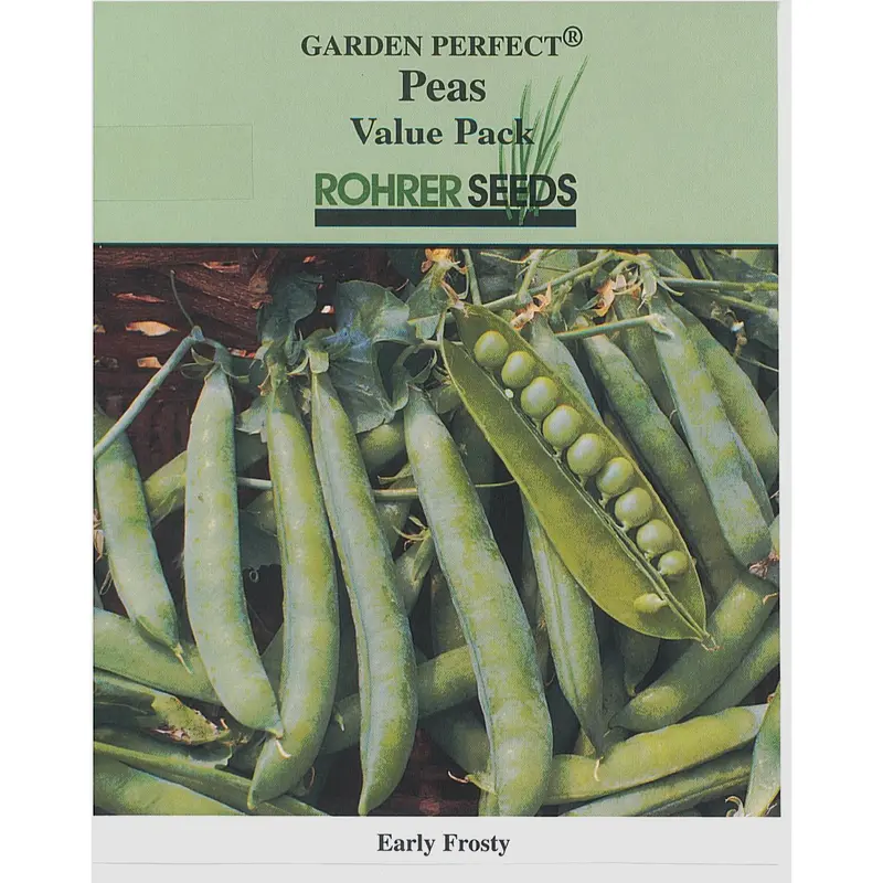 Frosty Snap Pea Seeds – Cold-Hardy, High-Yielding Sugar Pod Type 1