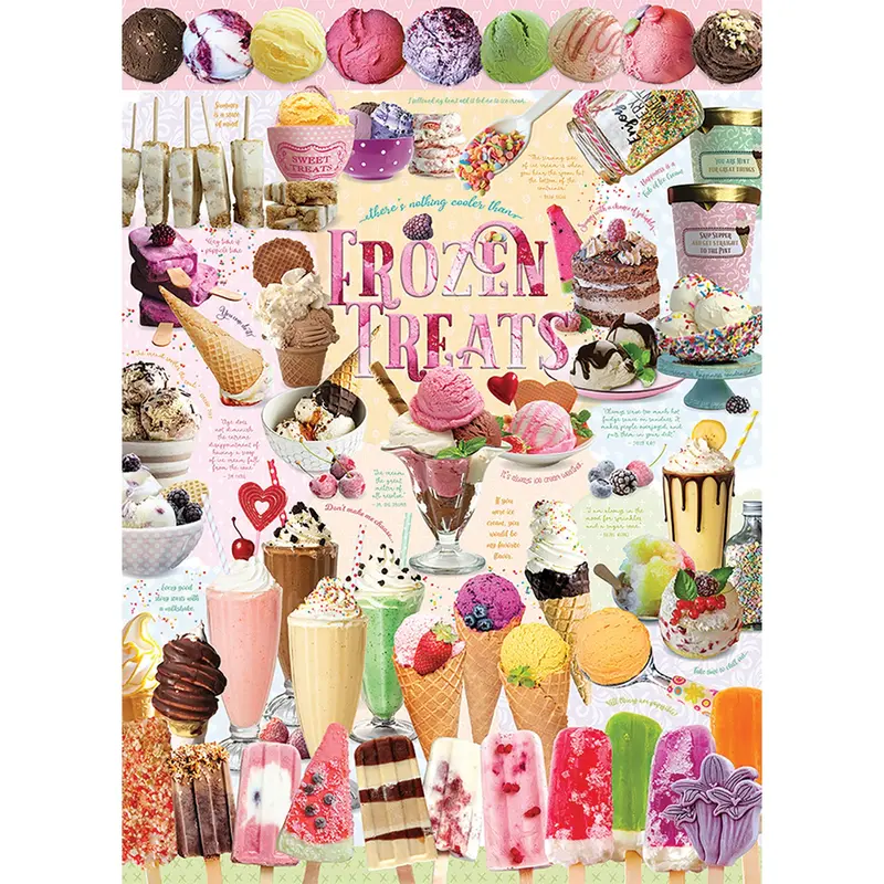 Frozen Treats 1000-Piece Jigsaw Puzzle – #80367 1