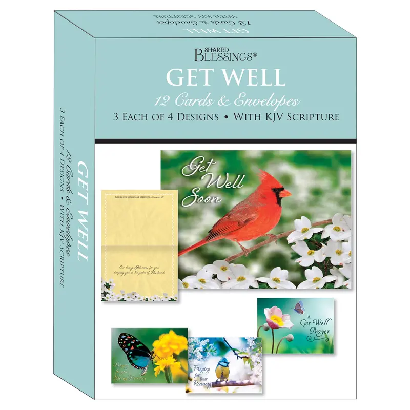 Get Well Soon Greeting Cards – Thoughtful Boxed Assortment Sbeg22285 1