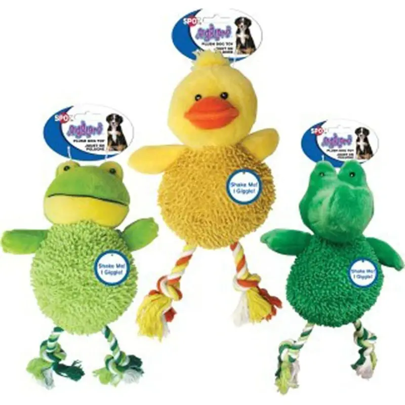 Giggler Plush Water Critter Squeaky Dog Toy – Model 689407 1
