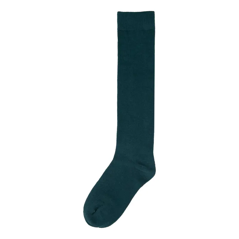 Girls’ Knit Knee-High Socks – Soft Flat-Knit Style (01455) 1