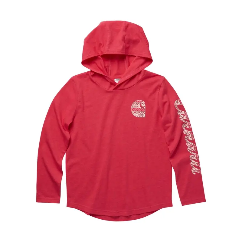 Girls' Long-Sleeve Hooded Tee – Casual Cotton Top Ca9830 1