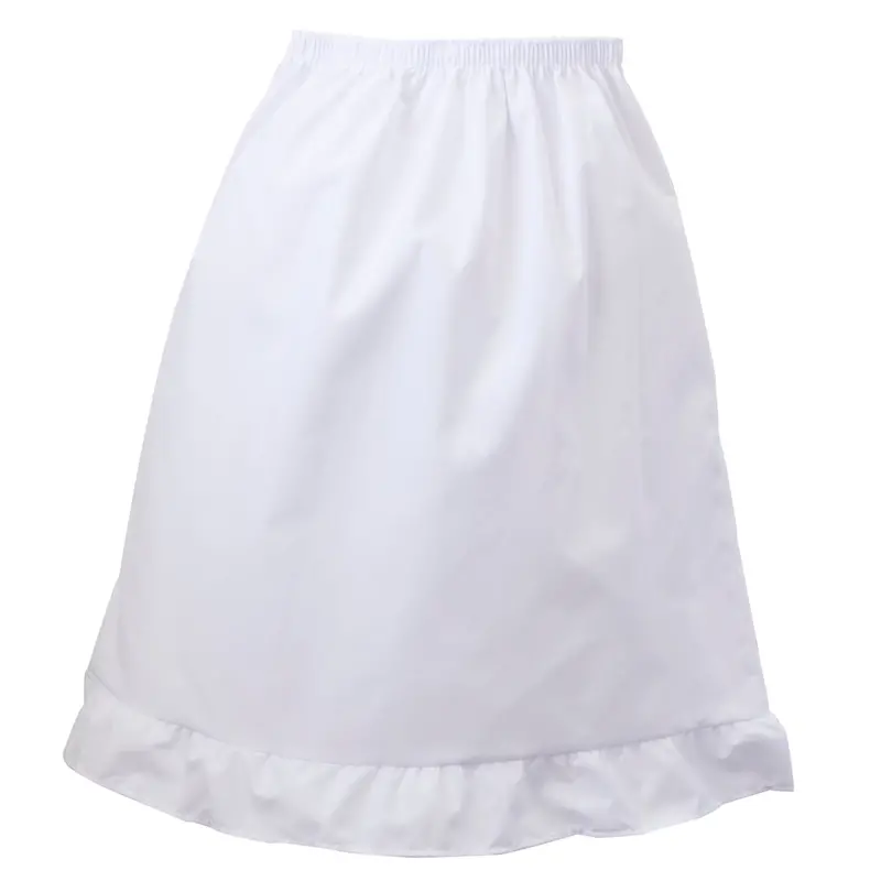 Girls’ Poly-Cotton Half-Slip – Lightweight Underlayer For Dresses (140) 1