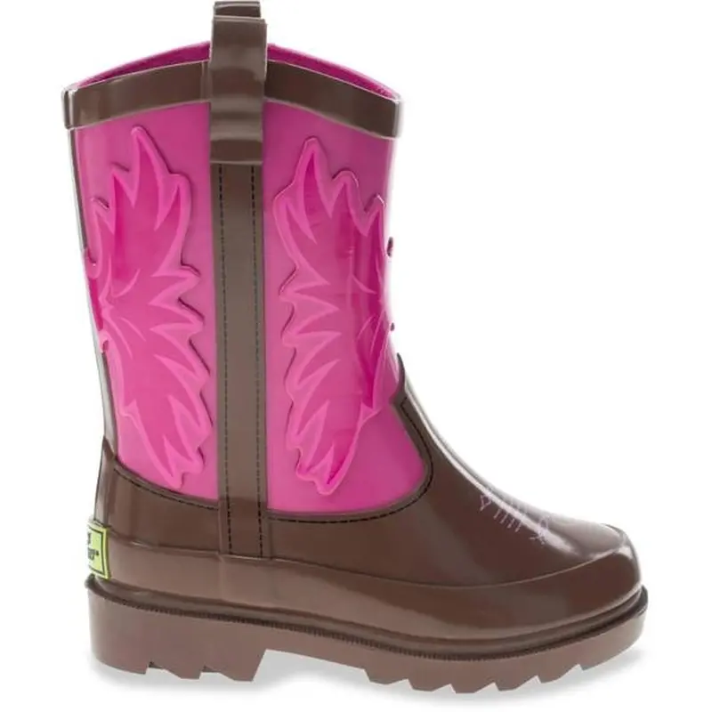 Girls' Western-Style Rain Boots – Waterproof Kids Footwear (24107893) 1