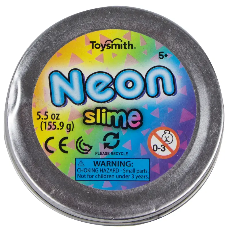 Glow-In-The-Dark Neon Slime – Non-Toxic Sensory Play Compound 1