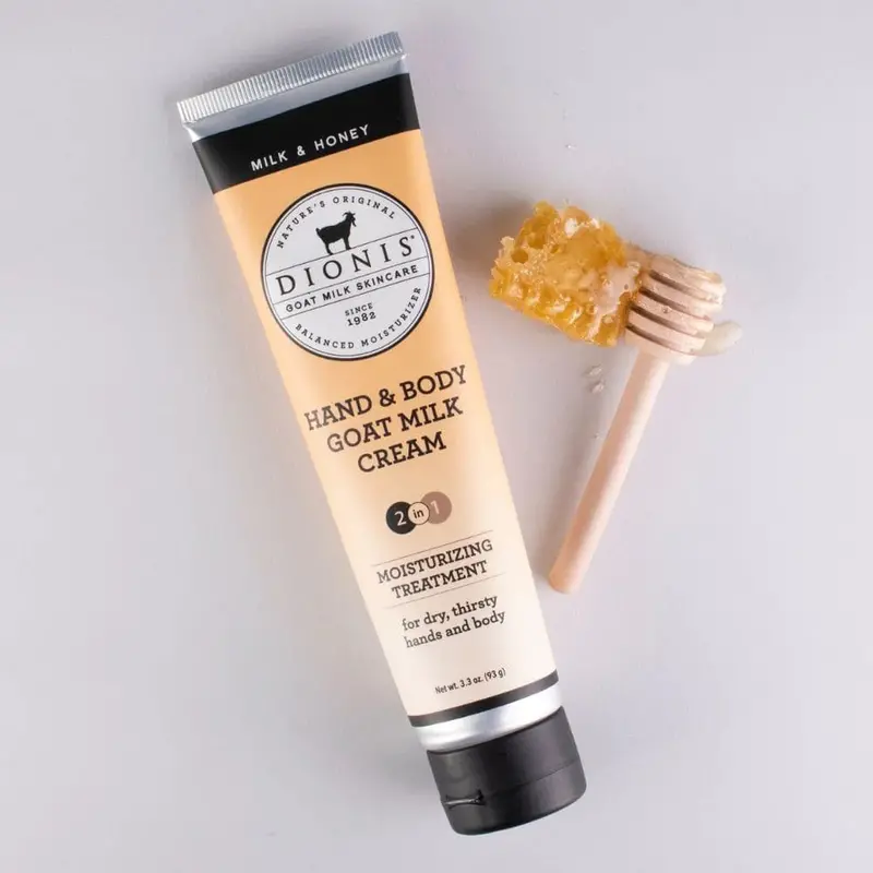 Goat Milk Hand & Body Cream – Nourishing 3.3 Oz Moisturizer 1