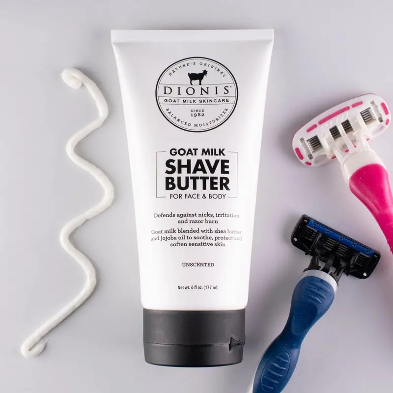 Goat Milk Shaving Butter – Moisturizing Skin-Soothing Formula C33292-1 1