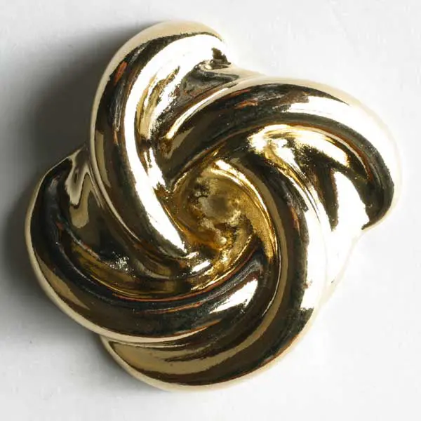 Gold-Tone Knot-Shaped Sewing Buttons – Assorted Sizes 1