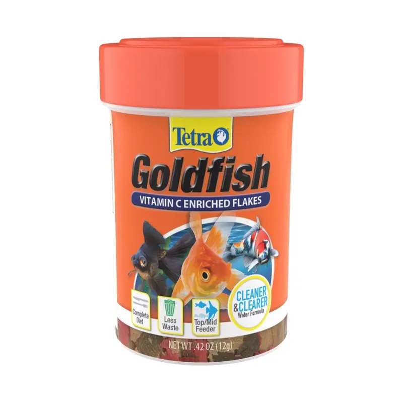Goldfish Flakes Premium Fish Food For Tropical & Coldwater Species 1