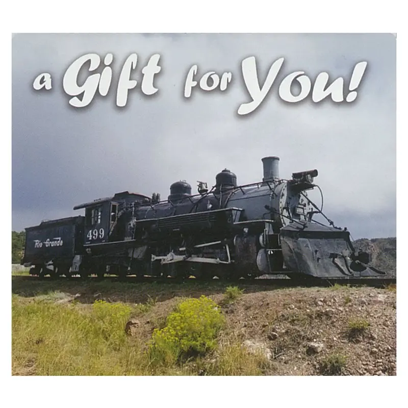 Good’S Store Gift Card Displayed In Rio Grande Train Holder 1