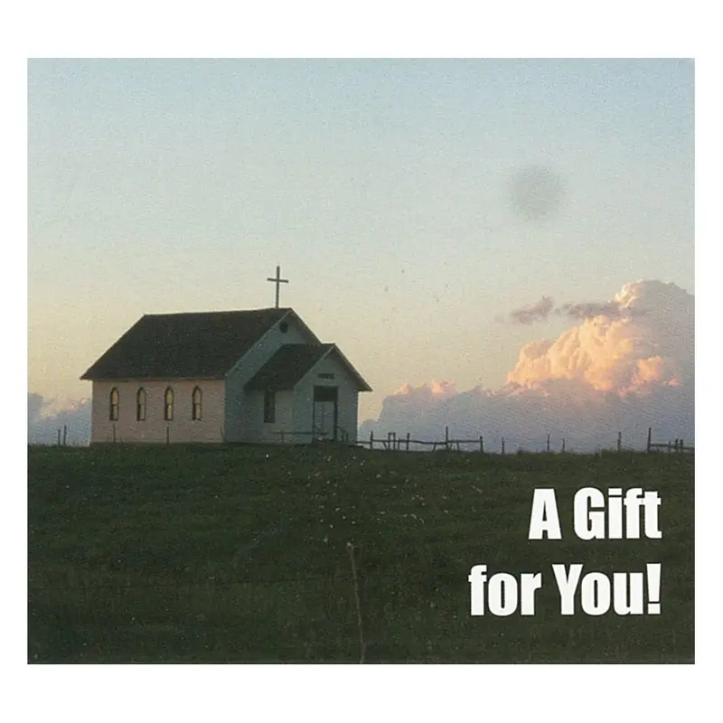 Good'S Store Gift Card In Country Church Holder – Rustic Americana Presentation 1