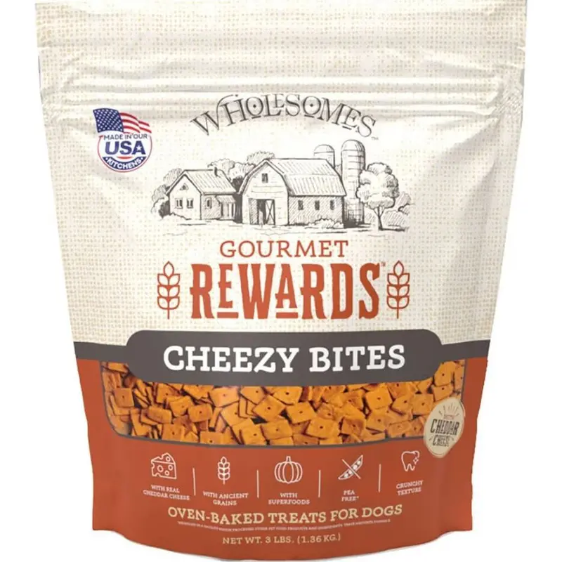 Gourmet Rewards Cheezy Bites Dog Treats – Soft Biscuits (2100372) 1