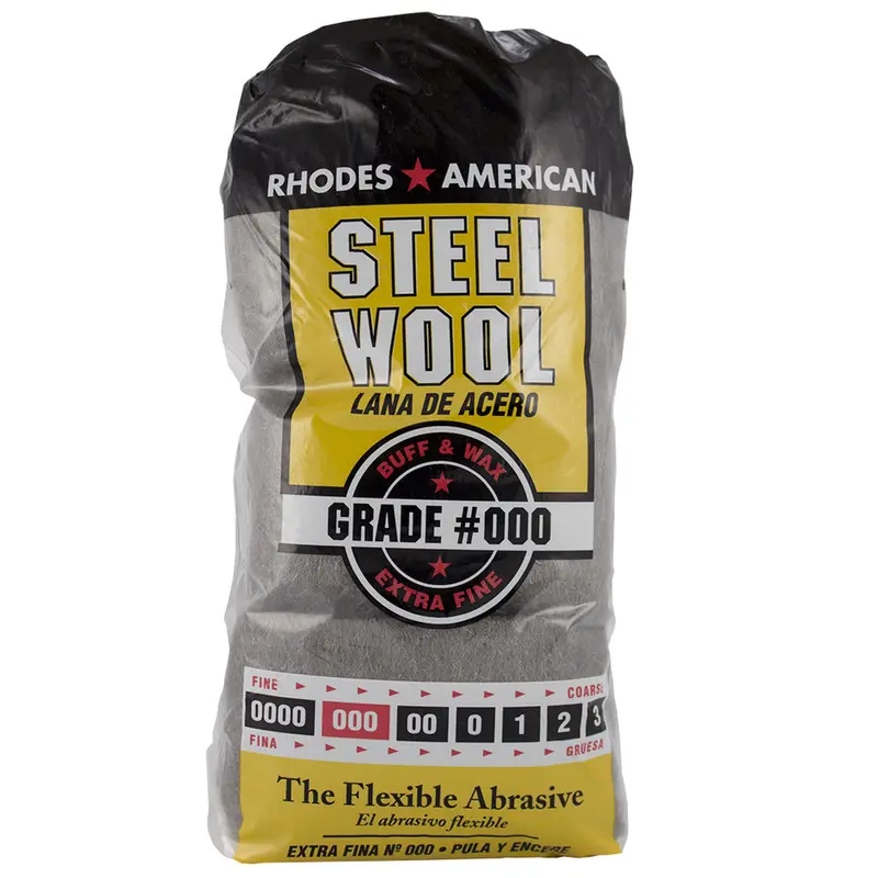 Grade 000 Very Fine Steel Wool Pads – 12-Pack For Polishing And Finishing 1