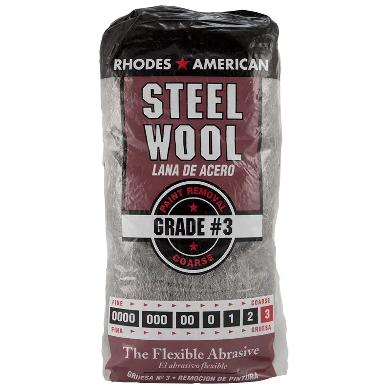 Grade 3 Medium Steel Wool Pads – 12-Pack For General Sanding And Cleaning 1