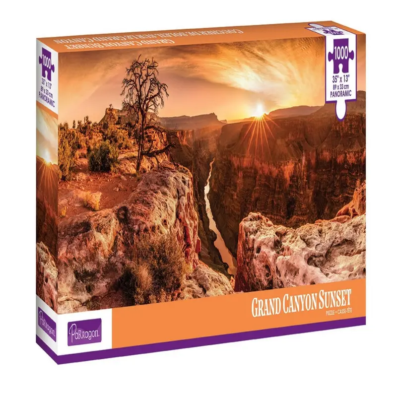 Grand Canyon Sunset 1000-Piece Scenic Jigsaw Puzzle 1
