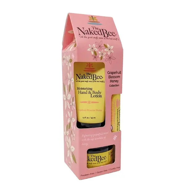 Grapefruit & Honey Luxury Gift Set – Natural Skincare Collection (Nbgs-Gf) 1