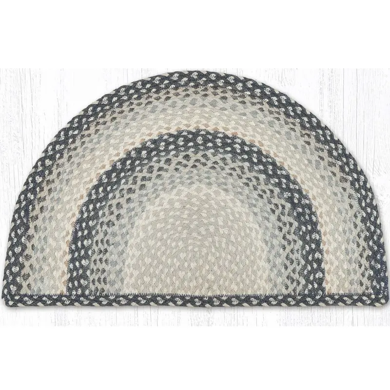 Gray-Sand-Ivory Braided Slice Rug Sc-890 1