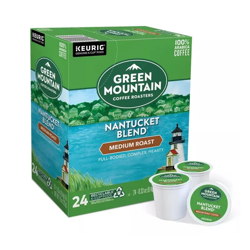 Green Mountain Nantucket Blend K-Cup Pods – 5000355593 (50-Count) 1