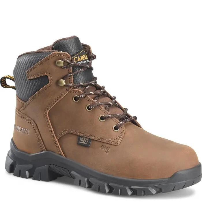 Gruntz 6-Inch Steel Toe Work Boots With Internal Metatarsal Guard (Ca3594) 1