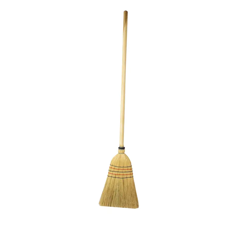Handcrafted Heavy-Duty Corn Broom – Natural Fiber Sweep Brush For Indoor/Outdoor Use 1