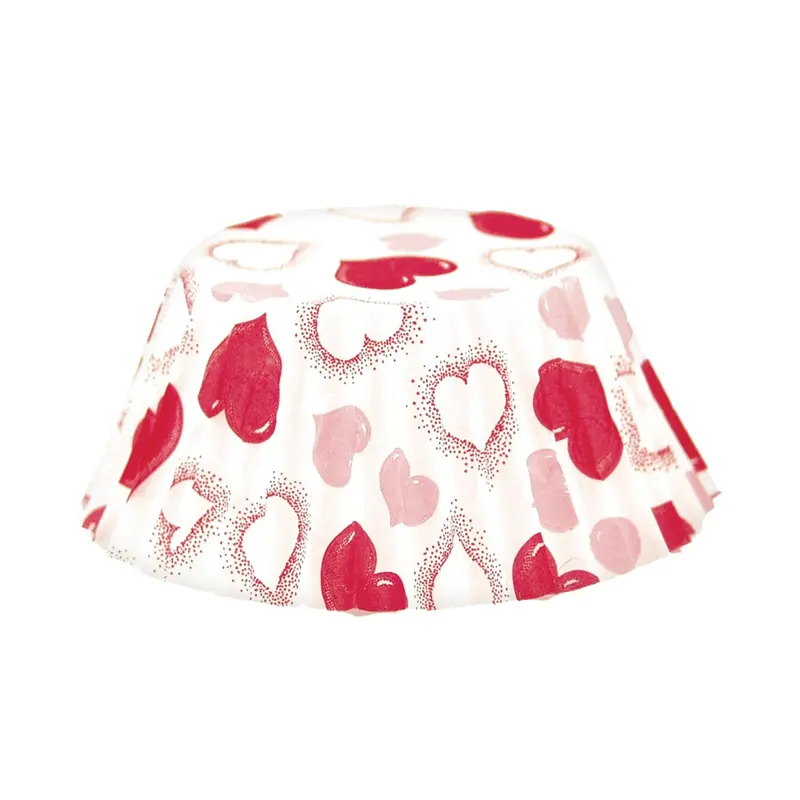Heart-Shaped Silicone Bake Cup Set – Nonstick Muffin Liners 1