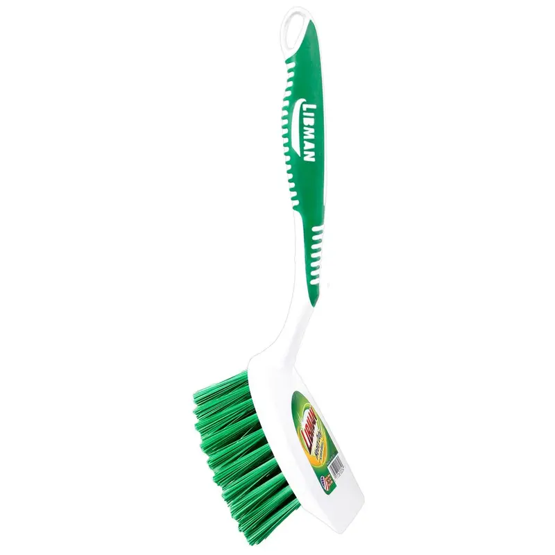 Heavy-Duty Deck & Surface Scrub Brush – Stiff Bristle Cleaning Tool 1
