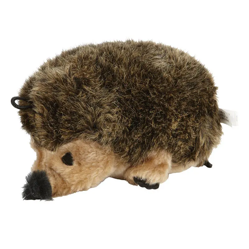 Hedgehog-Shaped Plush Chew Toy For Dogs 1