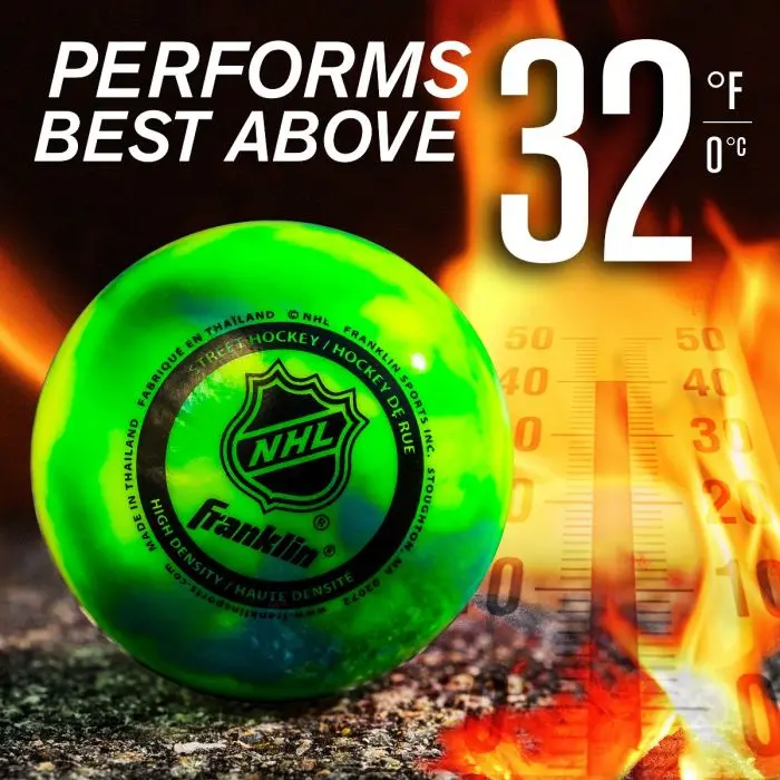 High-Density Colored Hockey Balls – 12208V 1