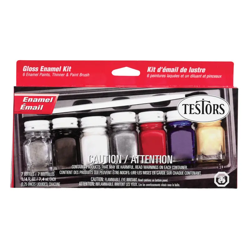 High-Gloss Acrylic Hobby Paint Set – 9115 1